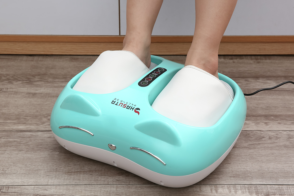 Máy massage chân HASUTA HMF-250 Xanh tích hợp những công nghệ hiện đại hỗ trợ massage chân hiệu quả