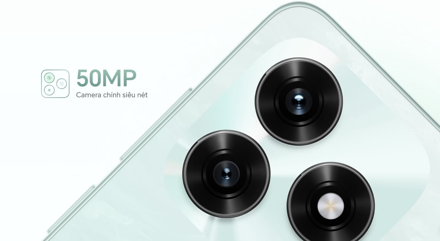 HONOR X5c Plus trang bị camera độ phân giải cao 50MP