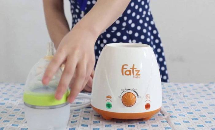 Cách hâm sữa để đông bằng máy hâm sữa