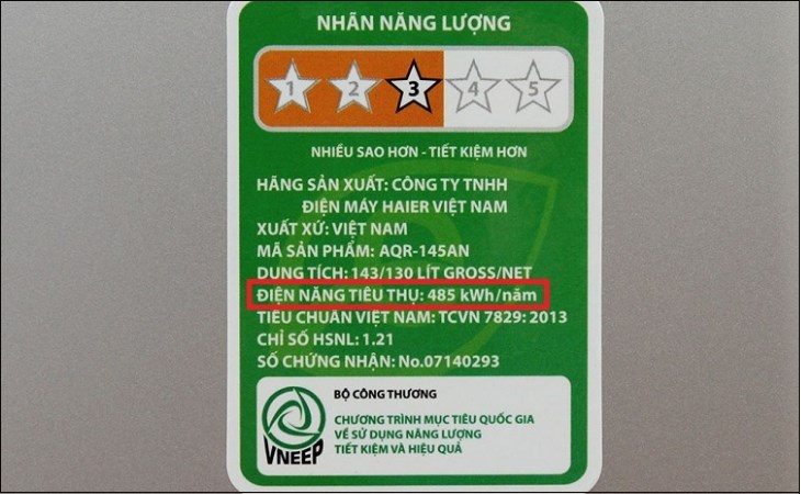 Cách đọc hiệu suất năng lượng trên máy lạnh