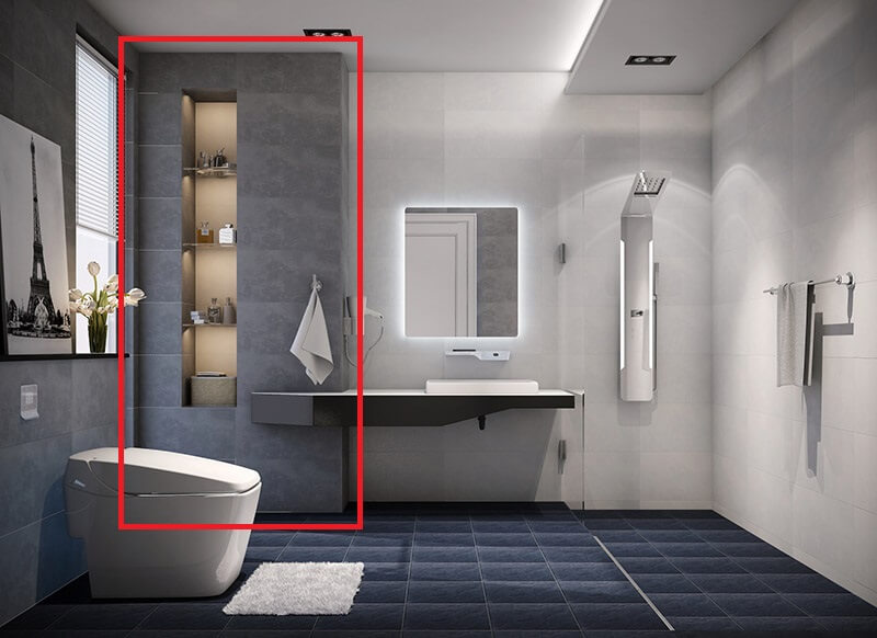 Vị trí lắp đặt hộp gen