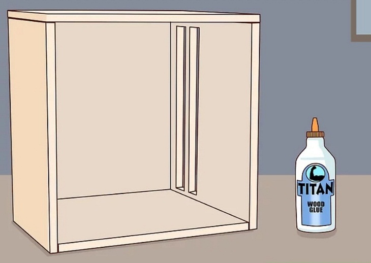Cố định các miếng gỗ