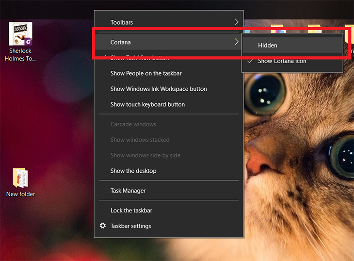 Cách tắt Cortana trên Windows