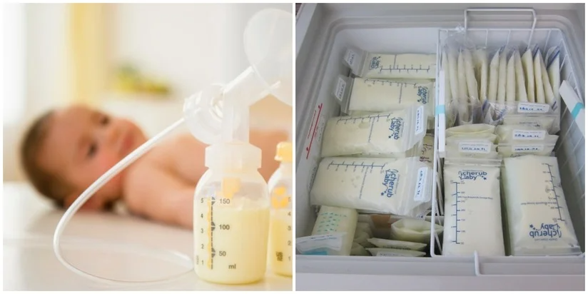 bảo quản sữa mẹ khi mất điện an toàn