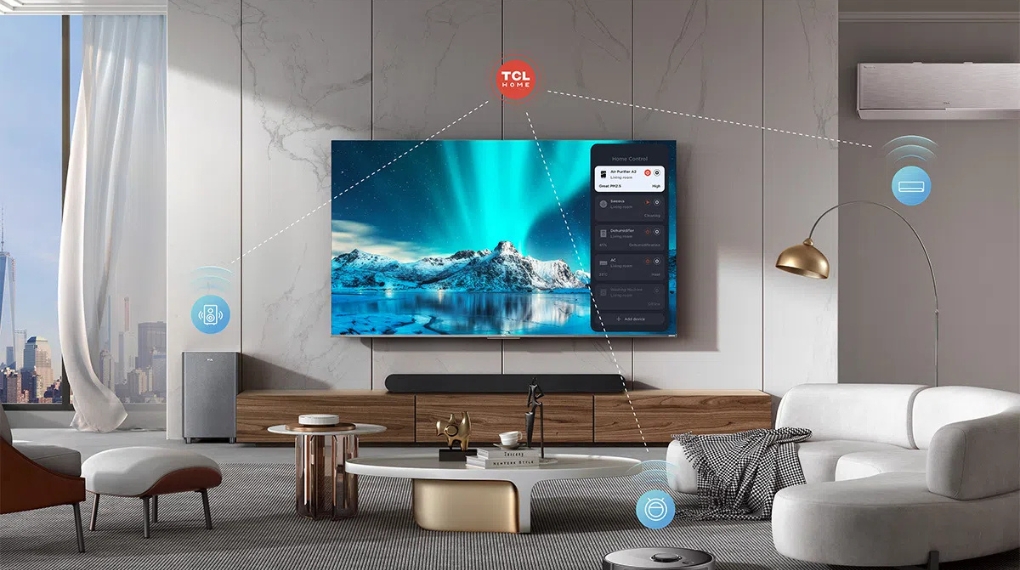 Google Tivi QD-Mini LED TCL AI 4K 85 inch 85C8K - Tiện ích