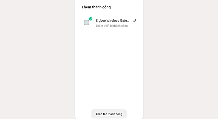 Thiết bị thêm thành công