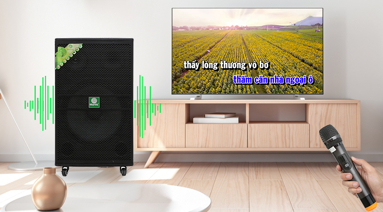Cách điều chỉnh loa kéo mantis