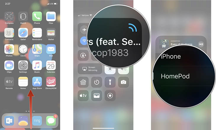 phát nhạc trực tuyến với Apple HomePod