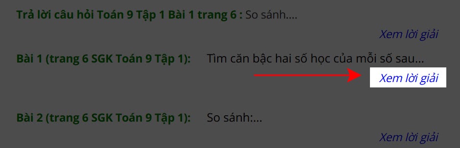 Chọn bài tập cần giải