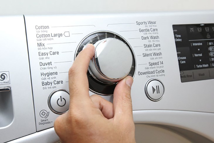Lựa chọn chế độ giặt phù hợp để tránh làm hư hỏng mùng và màn ngủ