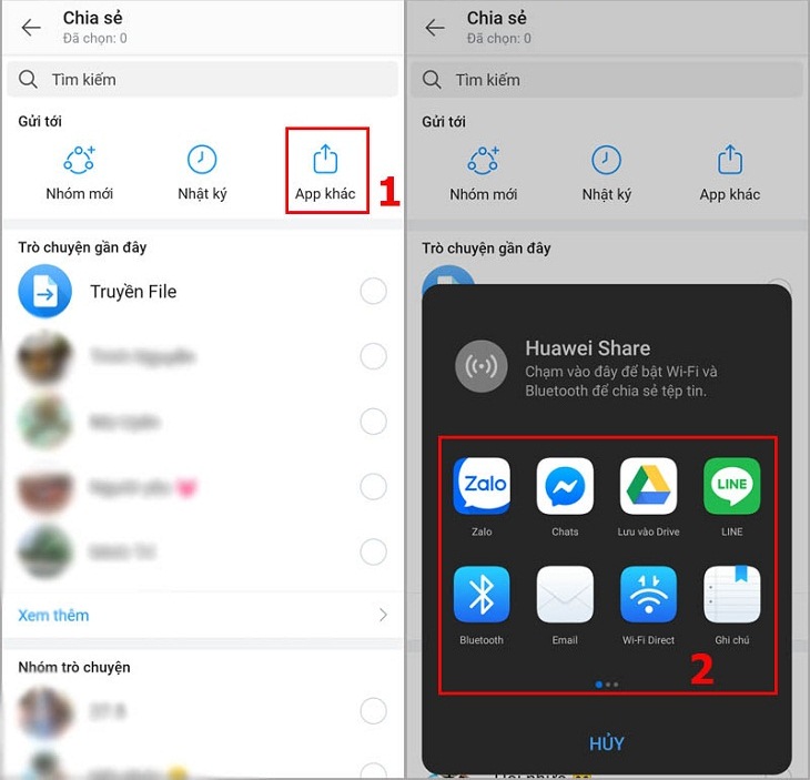 Gửi tin nhắn hàng loạt bằng điện thoại