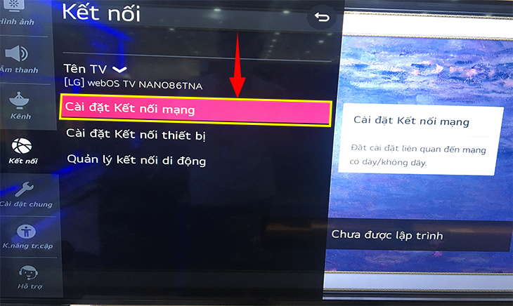 Chọn mục