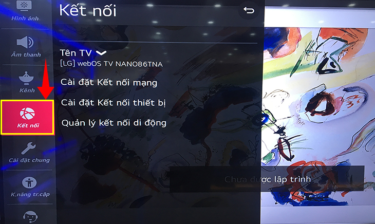 Trong giao diện