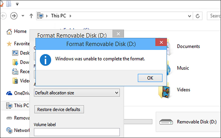 Kiểm tra khả năng format thẻ trên máy tính bàn