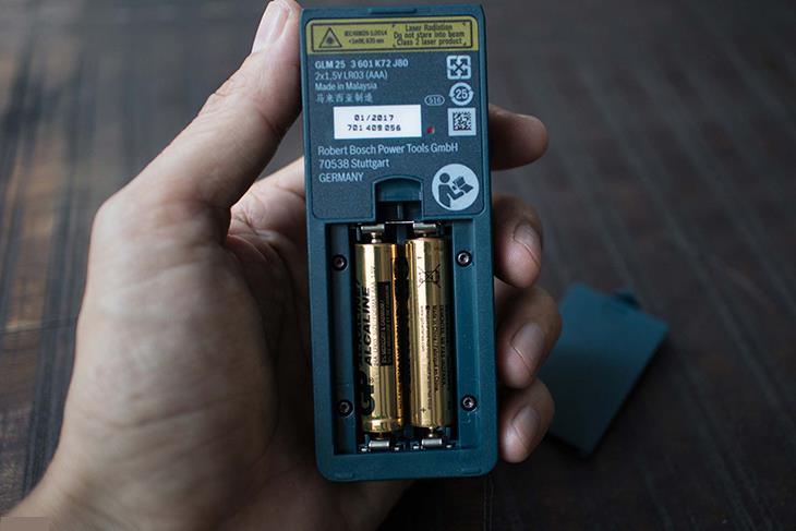 Hướng dẫn sửa chữa sự cố pin của thước đo laser