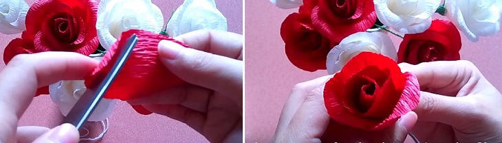 Các lớp còn lại sẽ được dán keo
