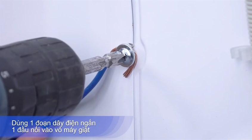 Nối đất cho máy giặt