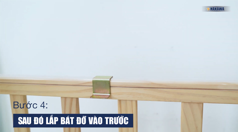 Hướng dẫn lắp đặt nôi cũi đa năng Hakawa