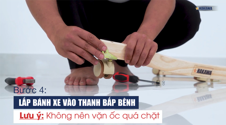 Hướng dẫn lắp đặt nôi cũi đa năng Hakawa