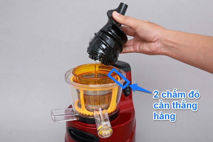 Cách lắp đặt máy ép chậm Mishio MK60