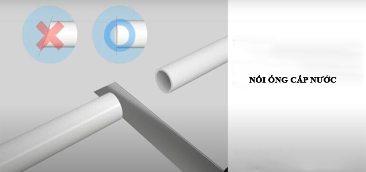 Cách nối ống cấp nước trên tủ lạnh side by side samsung