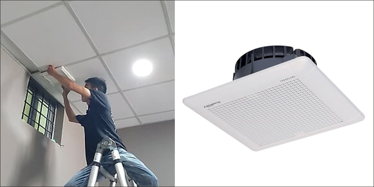 Hướng dẫn lắp quạt thông gió đơn giản
