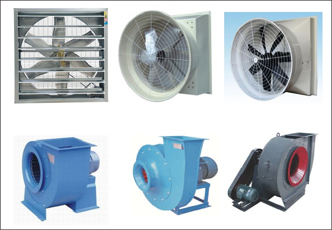 Những loại quạt thông gió hiện nay