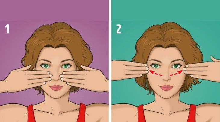 Massage vùng má giúp làn da căng mịn, hạn chế lão hóa