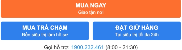 CÓ 3 hình thức để chọn mua sản phẩm cũ - trưng bày