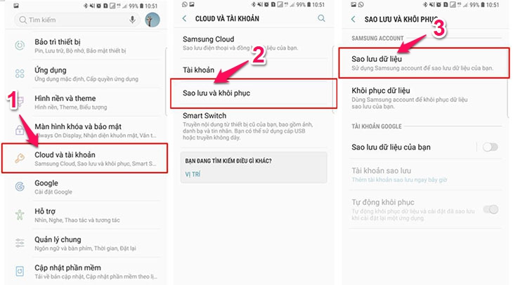 Sao lưu dữ liệu