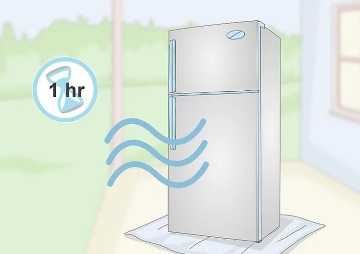 Đợi lớp sơn lót khô khoảng 1 giờ