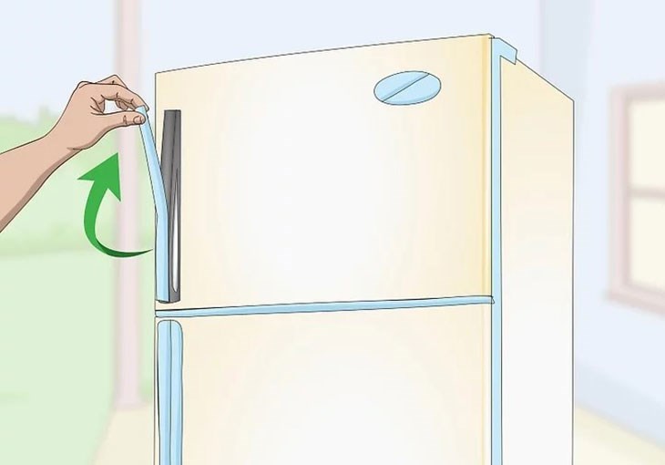 Sử dụng băng keo hoặc giấy bạc để che các bộ phận không muốn sơn