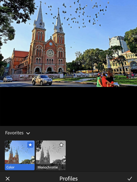 Công cụ Profiles