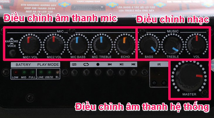 Bảng điều khiển âm thanh