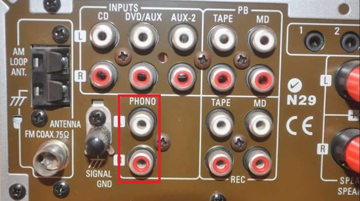 Đặc điểm của cổng Phono