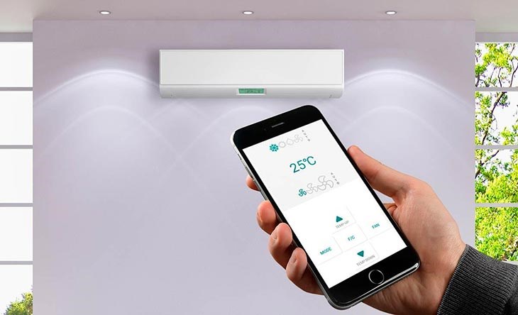 Bạn có thể theo dõi hoạt động của điều hoà qua ứng dụng DAIKIN Mobile Controller