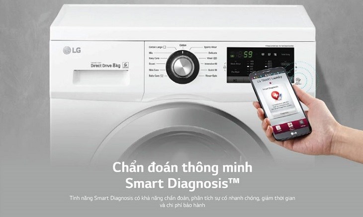 Sử dụng ứng dụng Smart Diagnosis khi máy gặp sự cố