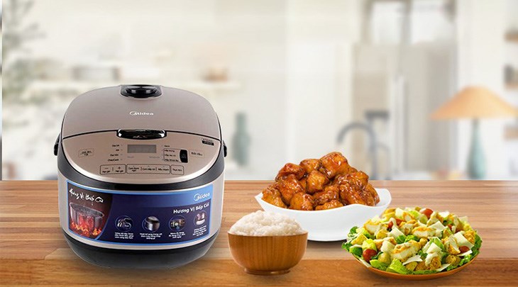 Nồi cơm điện tử Midea 1.8 lít MB-FS5021 sẽ hoàn thành các món theo như thiết lập ban đầu của bạn sau khoảng thời gian nhất định