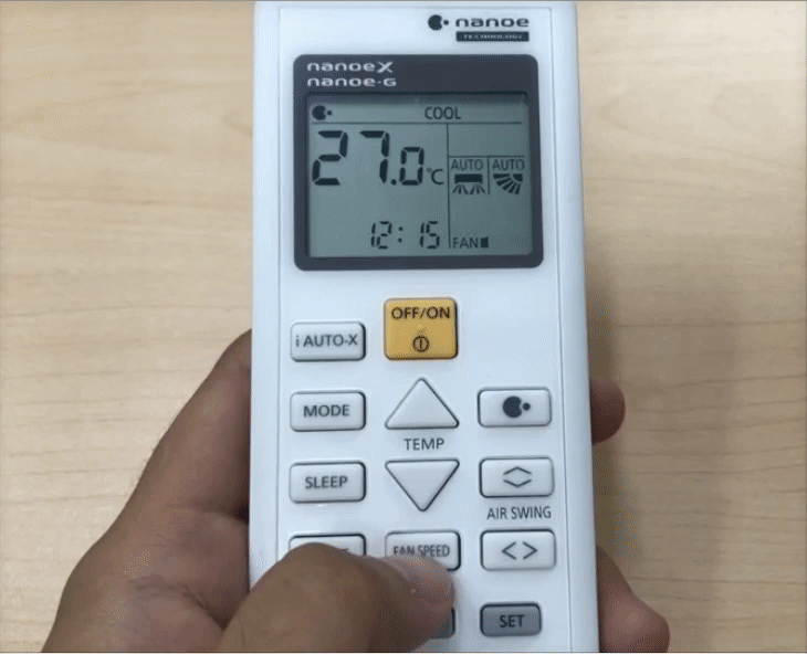 Điều chỉnh tốc độ gió
