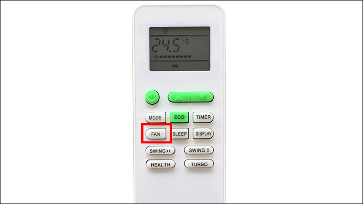 Điều chỉnh tốc độ quạt