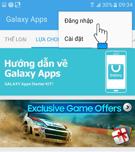 Cách tạo tài khoản Samsung Account