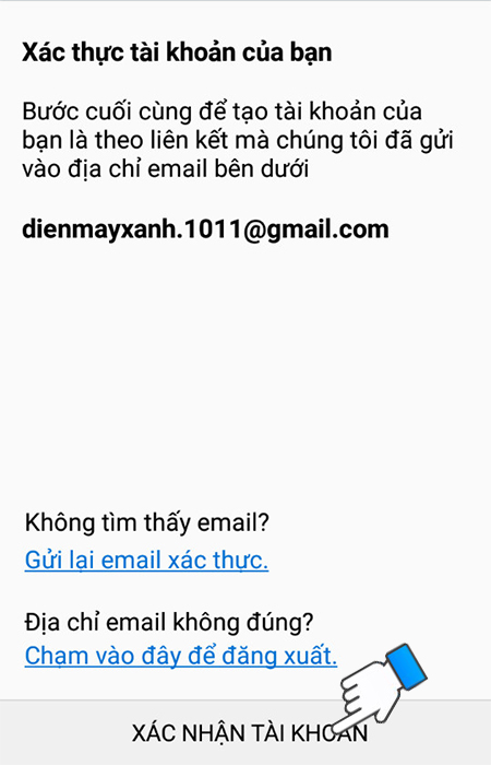 Cách tạo tài khoản Samsung Account