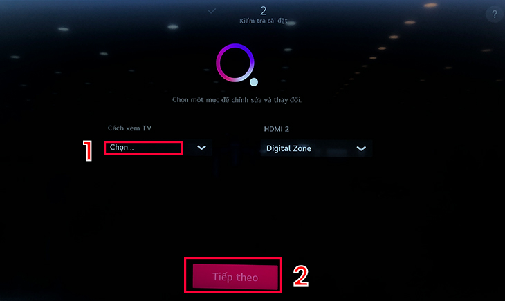 Chọn cách xem tivi