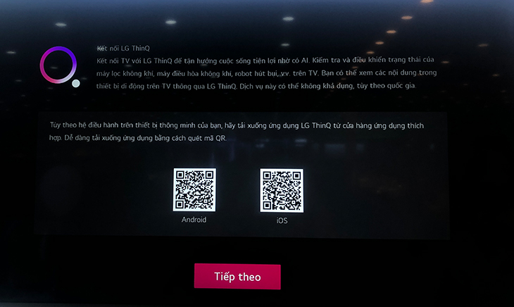 Thiết lập LG ThinQ