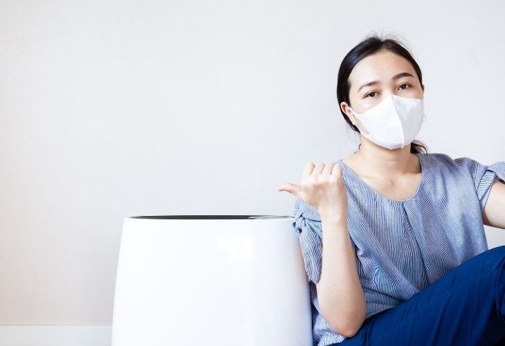 Do vị trí lắp đặt máy lọc có nhiều bụi bẩn nên làm giảm chức năng thổi gió của máy