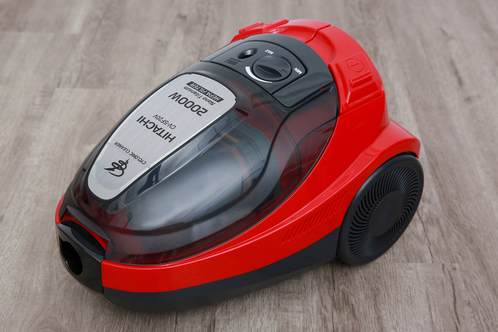 Bạn có thể dùng khăn để vệ sinh lớp vỏ ngoài của máy hút bụi dạng hộp Hitachi CV-SF20V 24CV (BRE)