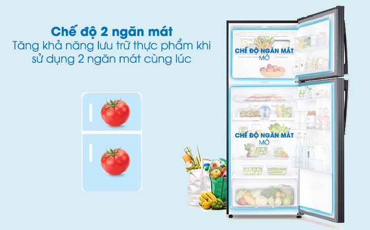 Chế độ 2 ngăn mát