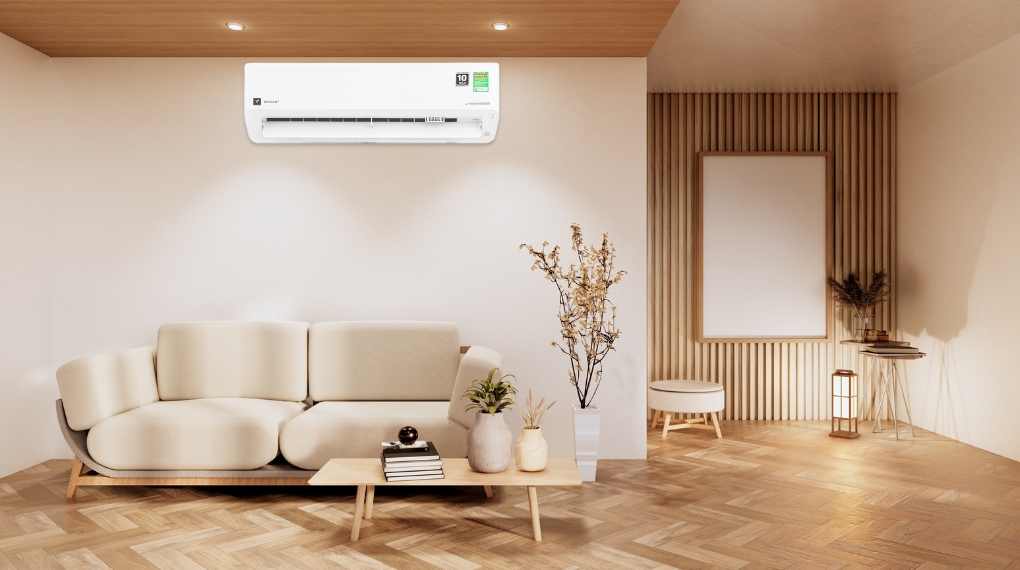 Chọn đúng tần số máy lạnh Sharp giúp giảm thiểu tiếng ồn trong quá trình vận hành, mang lại không gian sống yên tĩnh