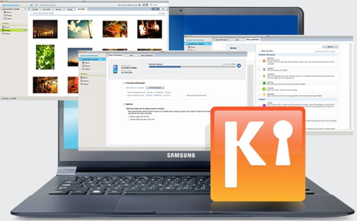 Tiện ích trên Samsung Kies