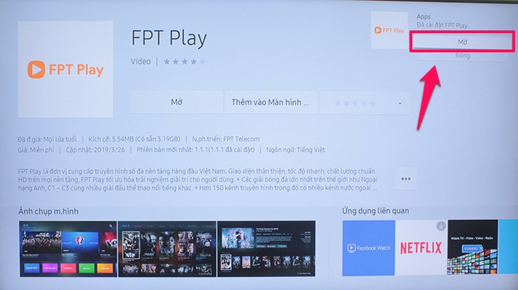 Cách tải ứng dụng FPT Play